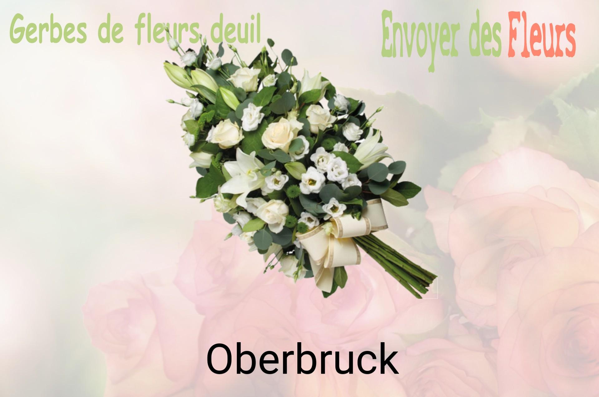 Gerbe de fleurs de deuil livrée à Oberbruck